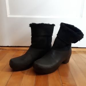 Shearling lined Dansko boots